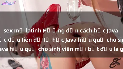 sex mỹ latinh Hướng dẫn cách học Java cho sinh viên: Bước đầu tiên để tự học Java hiệu quả cho sinh viên mới bắt đầu là gì?